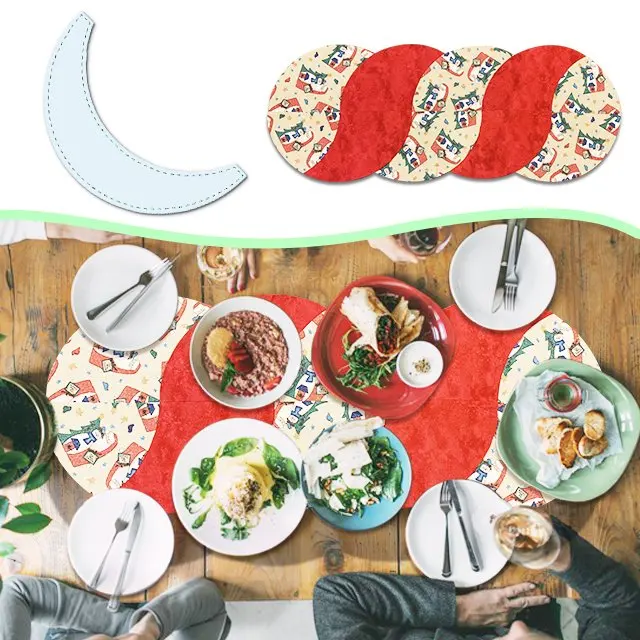 

2022 NEW Tablecloth Braided Twist Template DIY Sewing Craft For Garment Proofing Multi-function Quilting Ruler Style