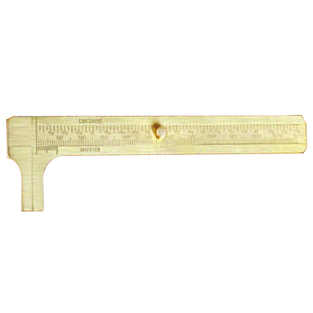 

MIni Gold Metal Calipers 80/100/120mm Vernier Caliper Ruler Pocket Measurement Tool