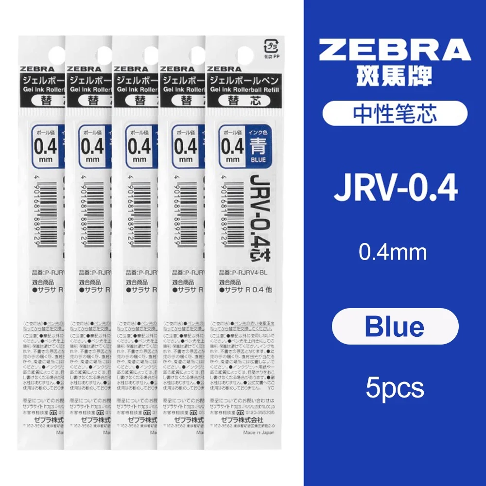 

Сменный блок для гелевой ручки ZEBRA JRV-0.4/JRV-0.5