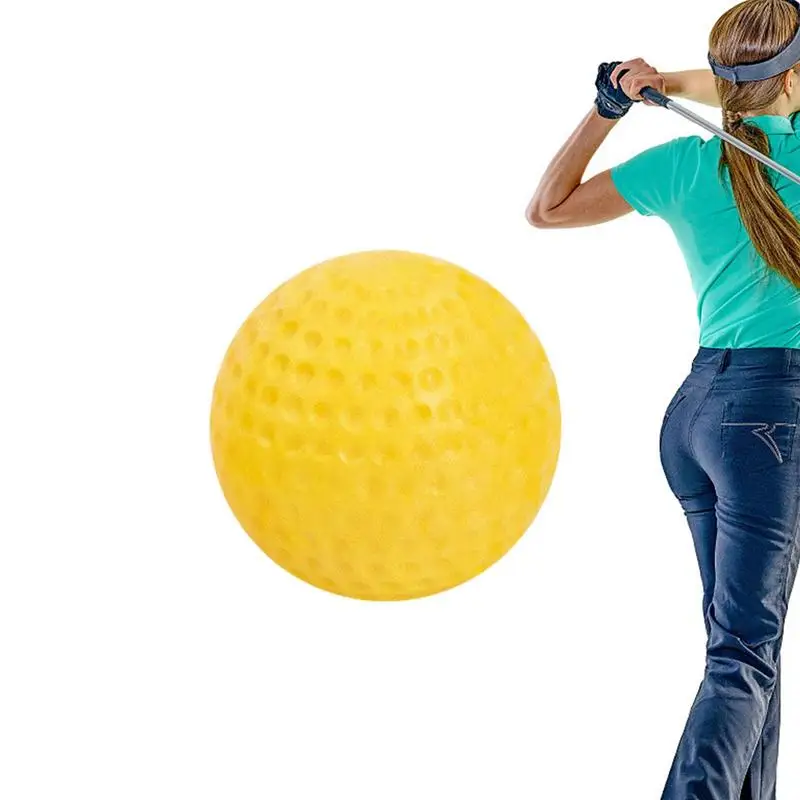 

Мячи для гольфа ярких цветов, портативные мячи для тренировок из пенополиуретана, многофункциональные мячи для гольфа с высоким усилением, многоразовые мячи для гольфа из мягкого полиуретана, 4 см
