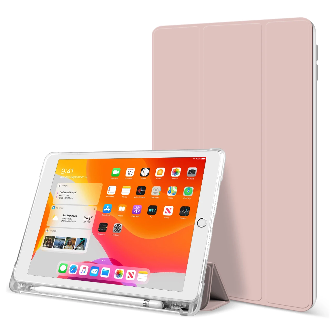 

Чехол для iPad 2018 5-го 6-го поколения Air 1 2 3 4, чехол с держателем для карандашей для iPad 10,2 7th 8h Pro 11 2020 2021, чехол