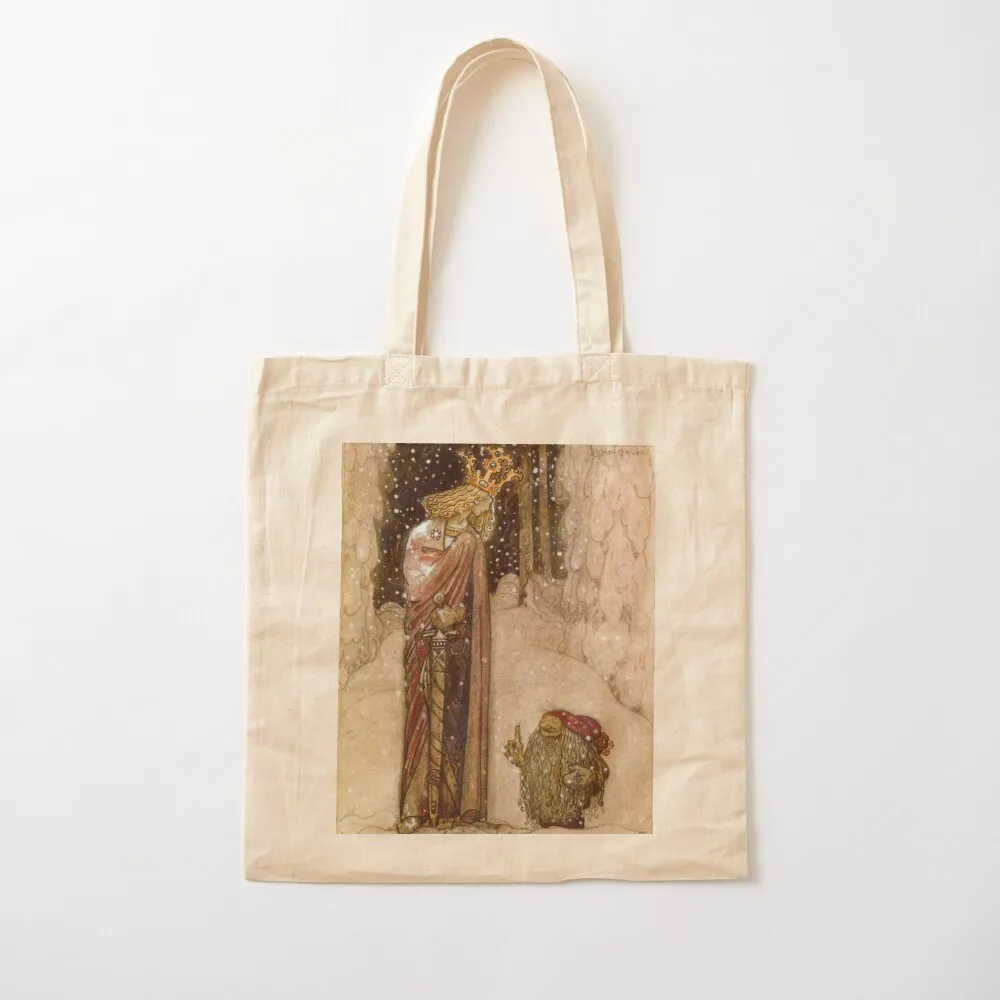 Сказочный принц и томан - большая сумка John Bauer тканевые сумки подарочные пакеты