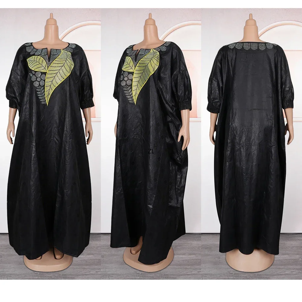 Африканские платья для женщин Дашики традиционная вышивка базин платье Анкара