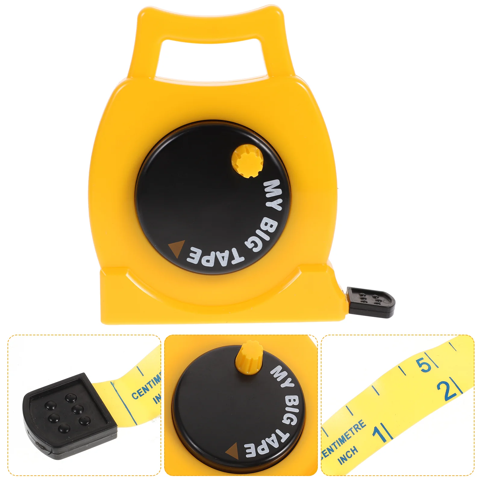 

Children's Tape Measure Long Plastic Tapeline Stretchy Fabric Mini Tools Kids Learning Toys Tapestry