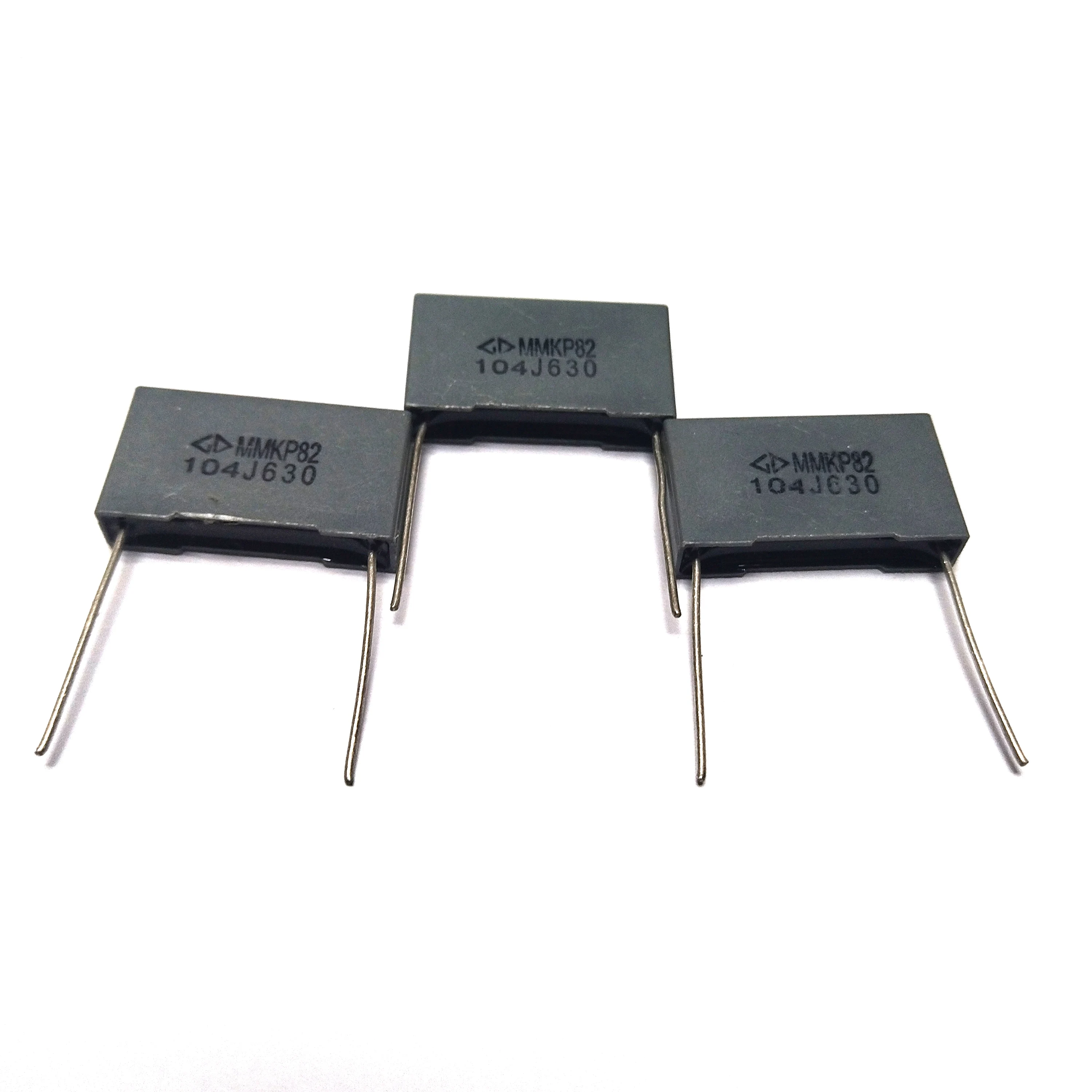 20 шт., серая корректирующая конденсатор Farad MMKP82 630V104J 0,1 мкФ 100nf P22MM блок конденсатор