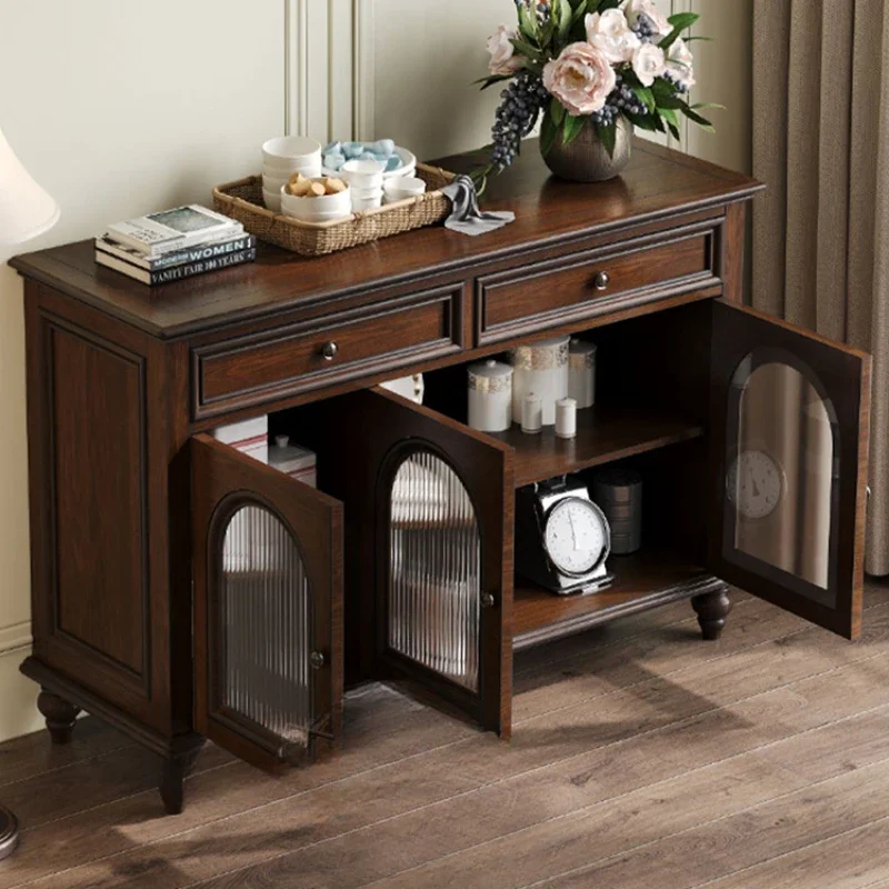 Буфет Минималистичная мебель Шведский стол Де Кухня Винтажный шкаф Хранение