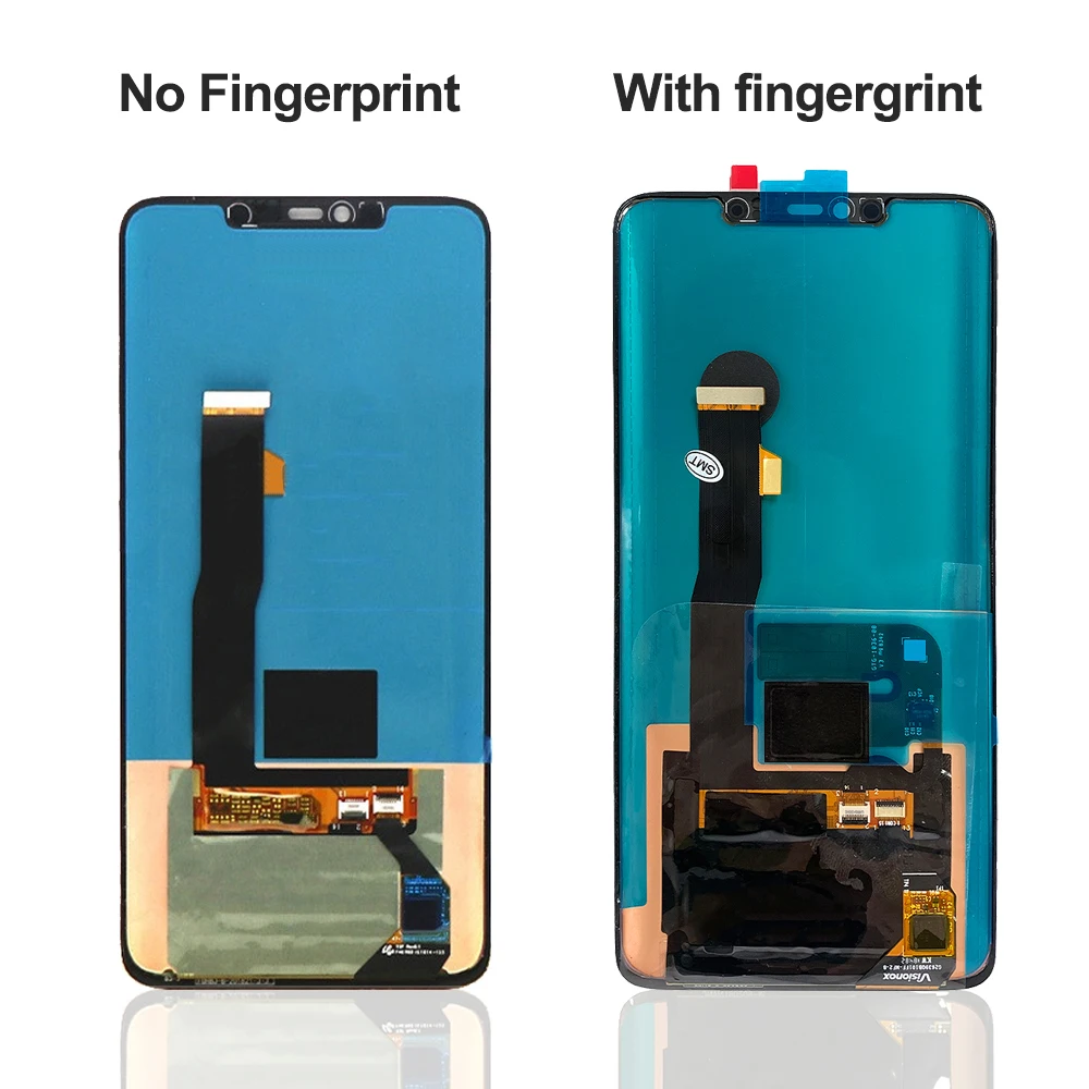 Tanie 6.39 ''oryginalny Wyświetlacz Lcd Do Huawei Mate 20 Pro Ekran Dotykowy 3120*1440 Wymiana Zespołu Digitizer Wsparcie Linii Papilarnych