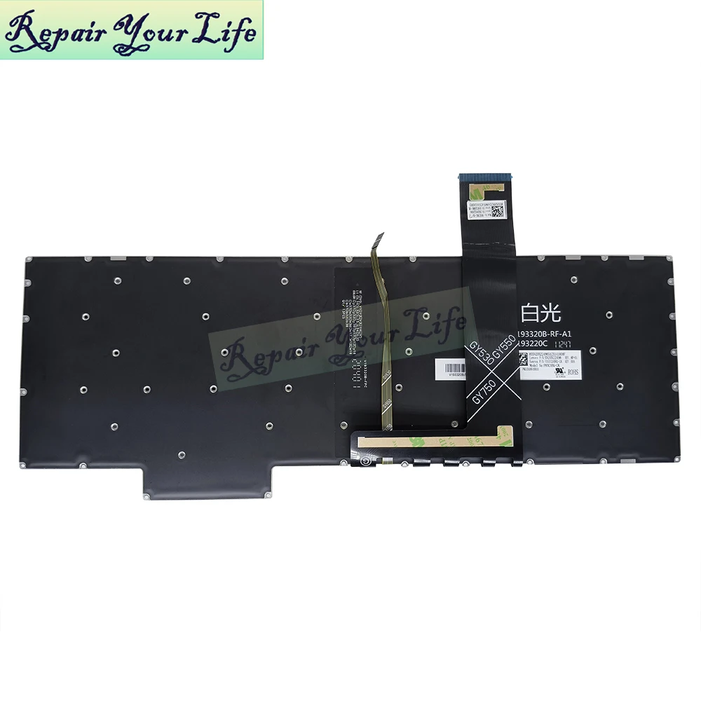 Британская турецкая PT-BR бразильская клавиатура с подсветкой для Lenovo Legion 5 15ACH6 15ACH6A 15ACH6H 82NW 82JU 82JY ноутбук V 193320 BK1 PR5CYBG-UK (art.: 3920cd42da530) - 3920cd42da530