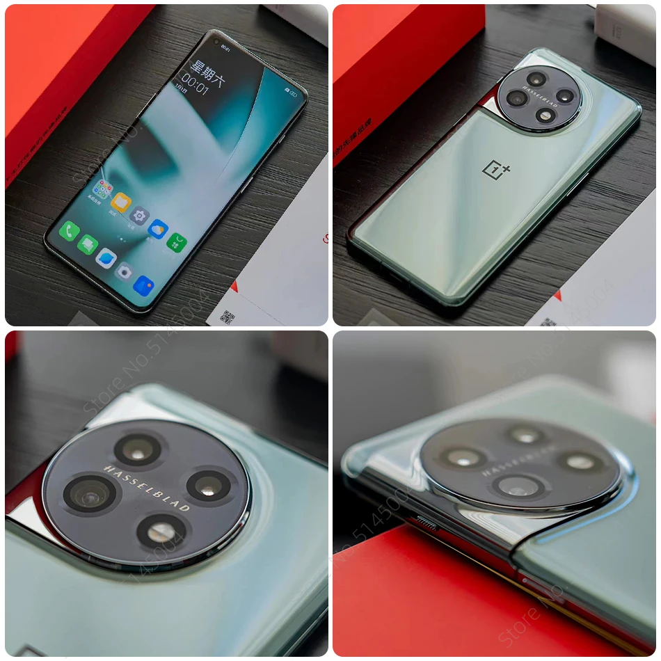 Global ROM Oneplus 11 12GB 256GB Snapdragon 8 Gen 2 Mobile Phone 6.7'' 120Hz 2K OLED Screen 50MP Triple Camera Smartphone