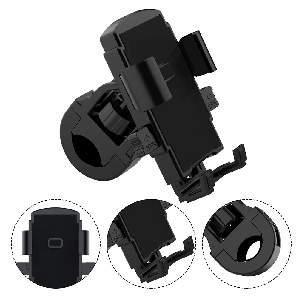 

Cell Phone Stand Holder Sturdy Useful Handlebar Phone Holder GPS Navigation Bracket Motorcycle Phone Mount