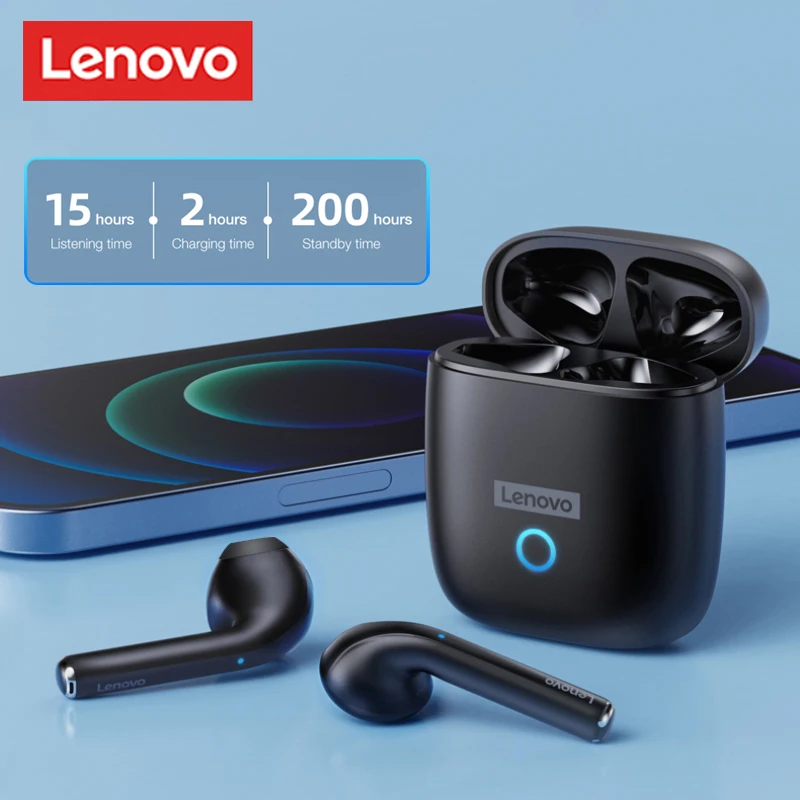 

TWS-наушники Lenovo LP50 с поддержкой Bluetooth и микрофоном