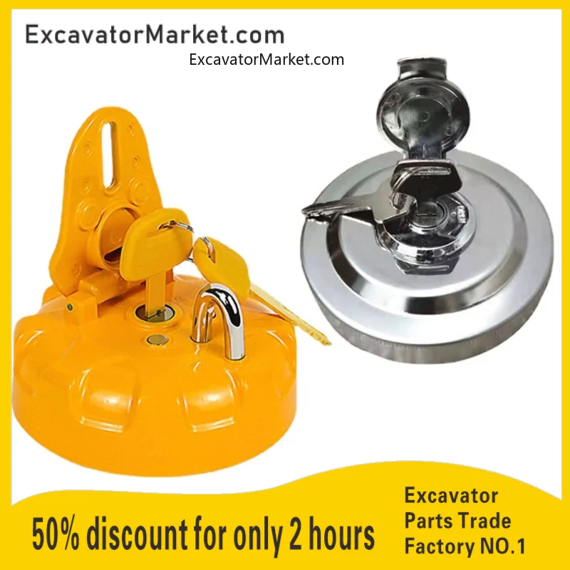 Крышка дизельного топливного бака крышка 20y-04-11160 20y0411160 для экскаватора Komatsu Pc120 130