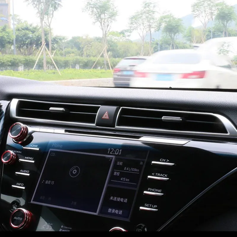 Для Toyota Camry XV70 70 2018 2019 2020 центральное управление автомобиля кондиционер