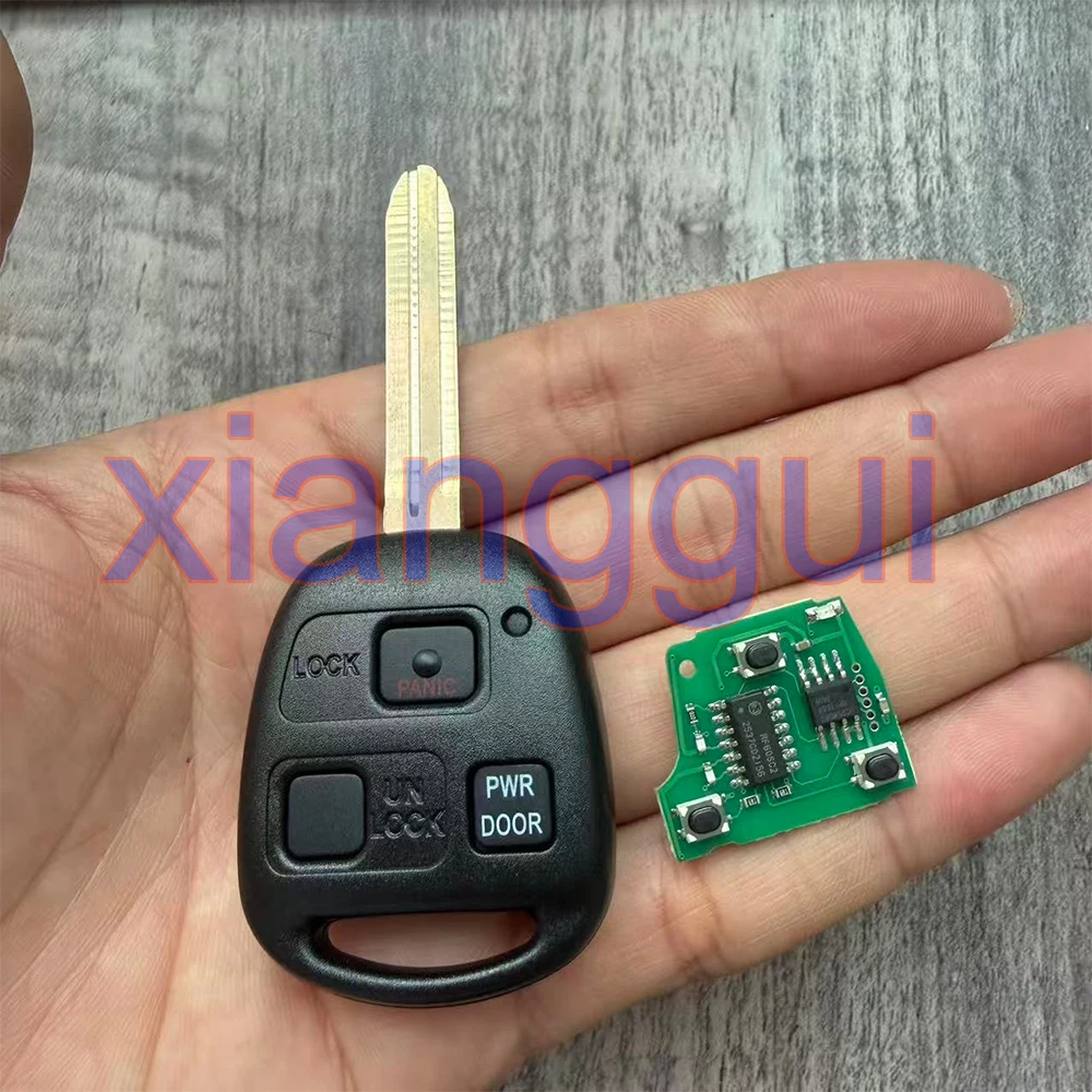Фото Автомобильный ключ-пульт для Lexus RX330 RX350 RX400H LS430 ES330, для Toyota Prado 120 RAV4 Kluger Previa FJ Cruiser Land Cruiser 100 №3