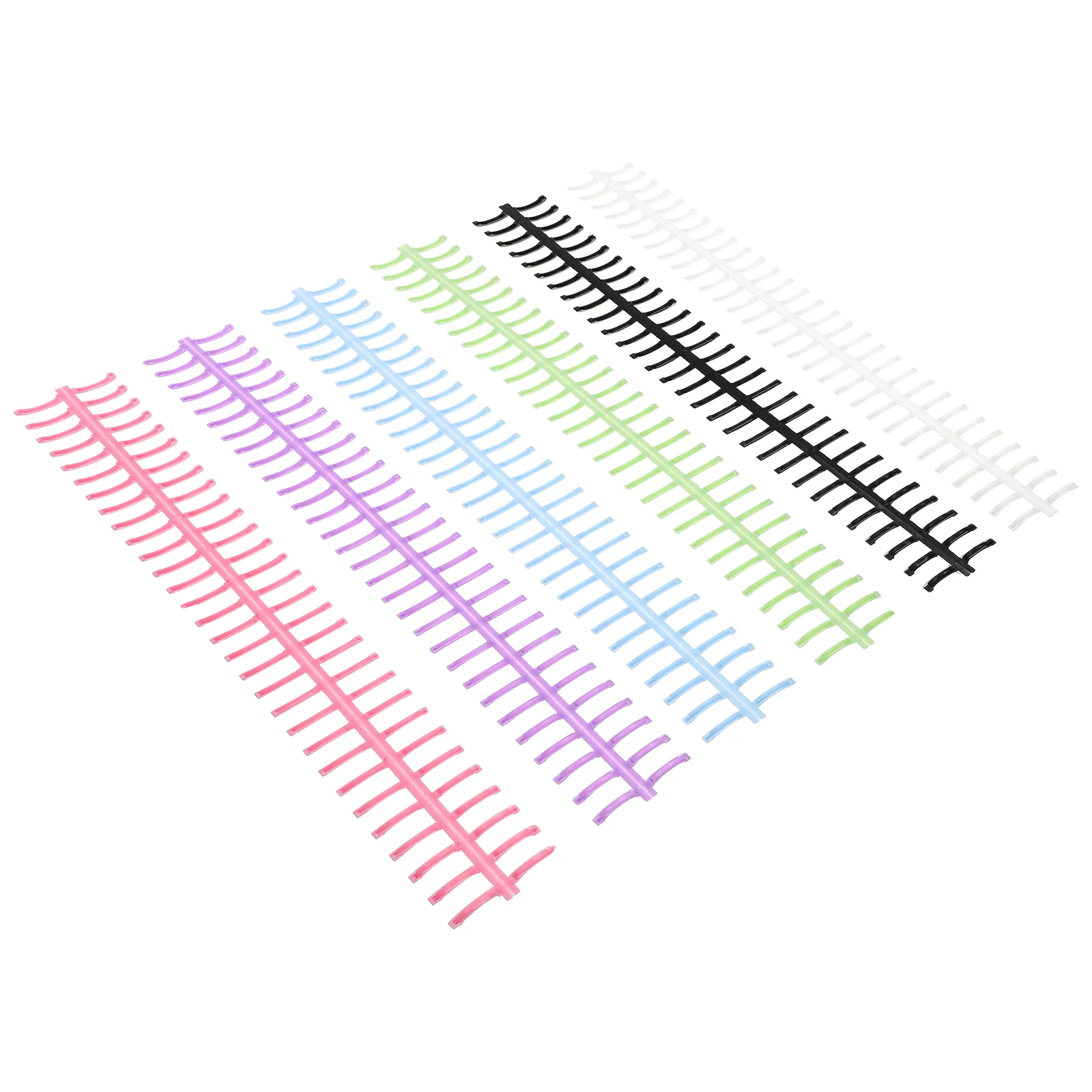 Связывающие спиральные спирали для блокнота расческа ноутбука листьев