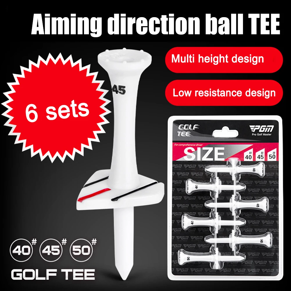 

6 шт., мячи для игры в гольф, 40/45/50 мм