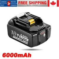 for makita 18v 6000mah rechargeable power tools battery with led li ion replacement lxt bl1860b bl1860 bl1850 bl1830