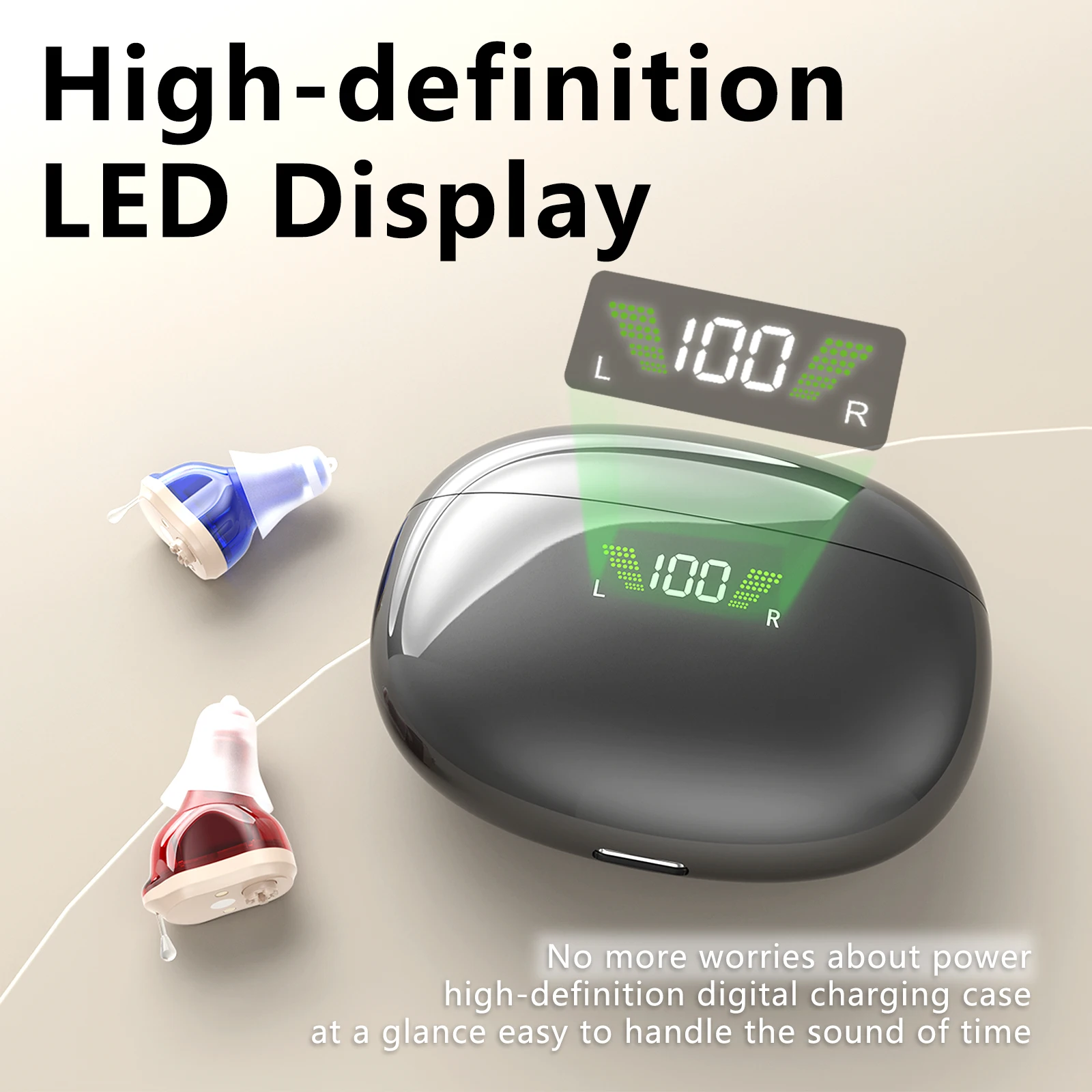 Экономичный производитель слуховых аппаратов CIC перезаряжаемый беспроводной