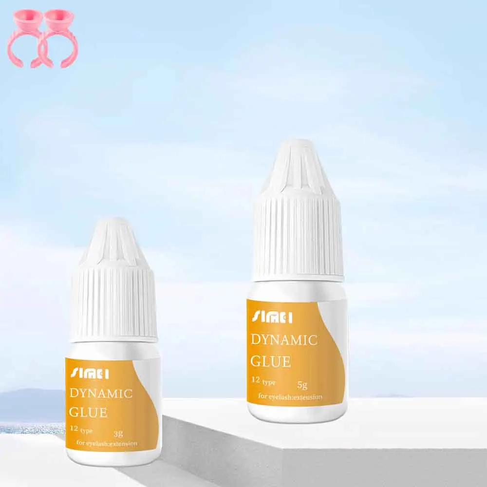 

3ml /5ml HS Eyelash Extension Glue 1-2s Fast Lash Glue Individual Eyelash Glue Adhesive Retention 7-8 Weeks Accept Customized