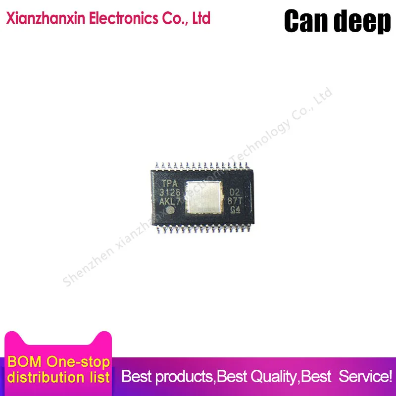 

1~5pcs/lot TPA3126D2DADR TPA3126 HTSSOP32 Foot patch audio amplifier