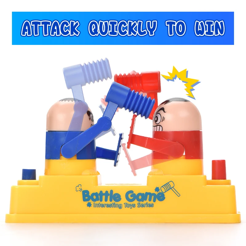 Children's Prank Decompression Funny Toys Two-person Head Fidgeting Game Parent-child Interactive Board Children Toy |