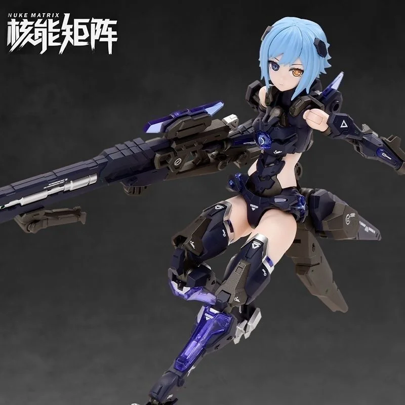 [В наличии] nuke Matrix 1/12 CF01 Cyber Forest Fantasy Girls F.O.X. Фигурка героя фильма «бойкер» дальнего радиуса действия, Сборная модель