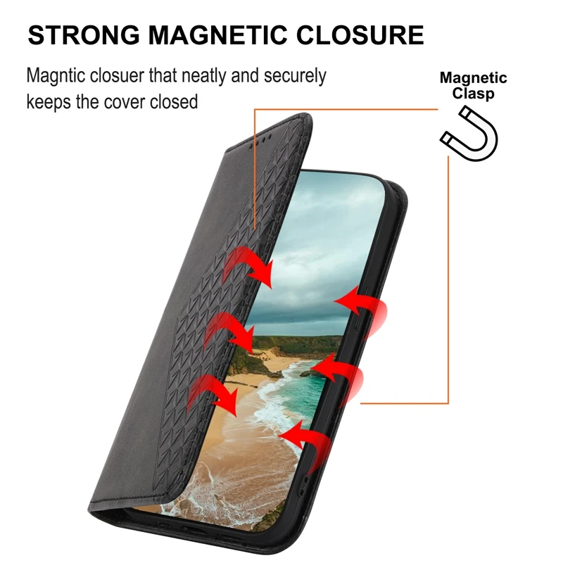 

2023 Magnetic Wallet Case for Samsung Galaxy S23 S22 S21 FE A14 A34 A54 A04 A13 A23 A33 A53 A73 A32 A22 A52 Leather Flip Phone C