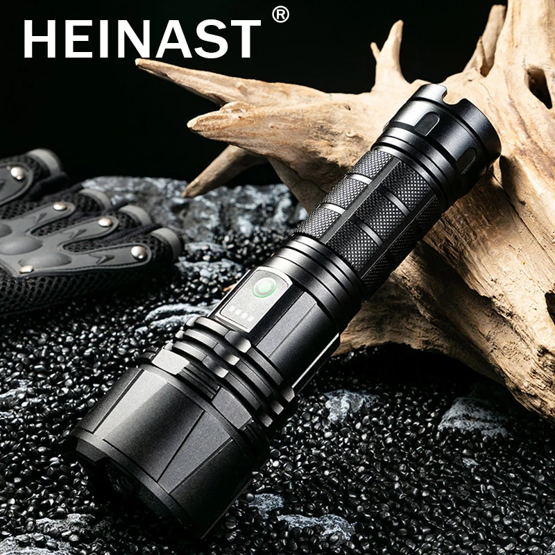 

P160 5-speed Dimming USB Direct Charge Stretchable Life-grade Waterproof Aluminum Alloy Strong Light Flashlight 26650 Battery