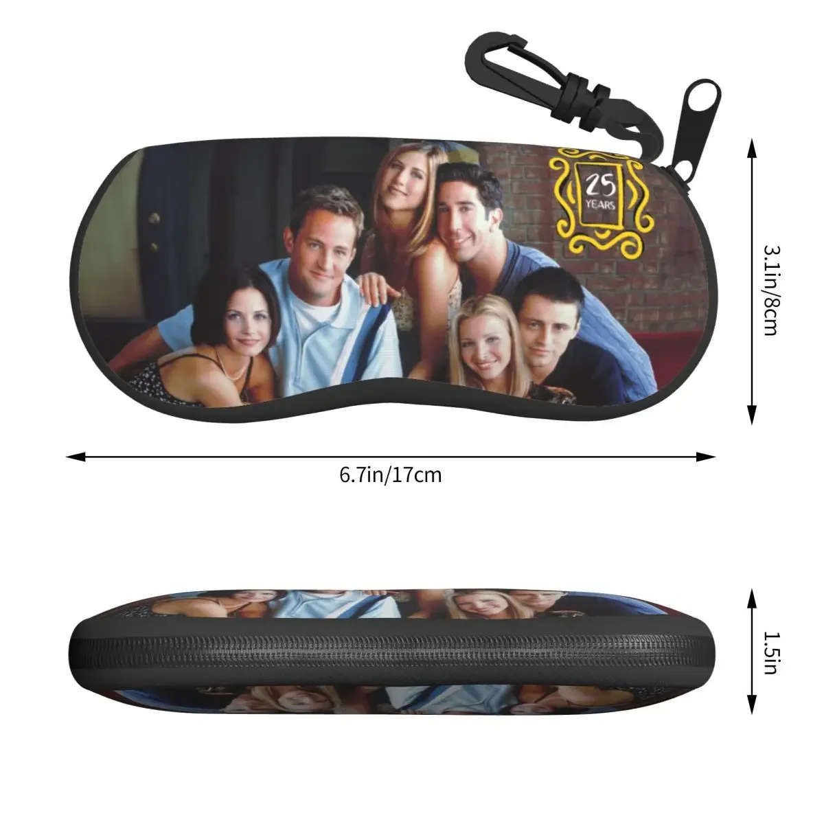 Забавные постеры для друзей солнцезащитные очки мягкая искусственная