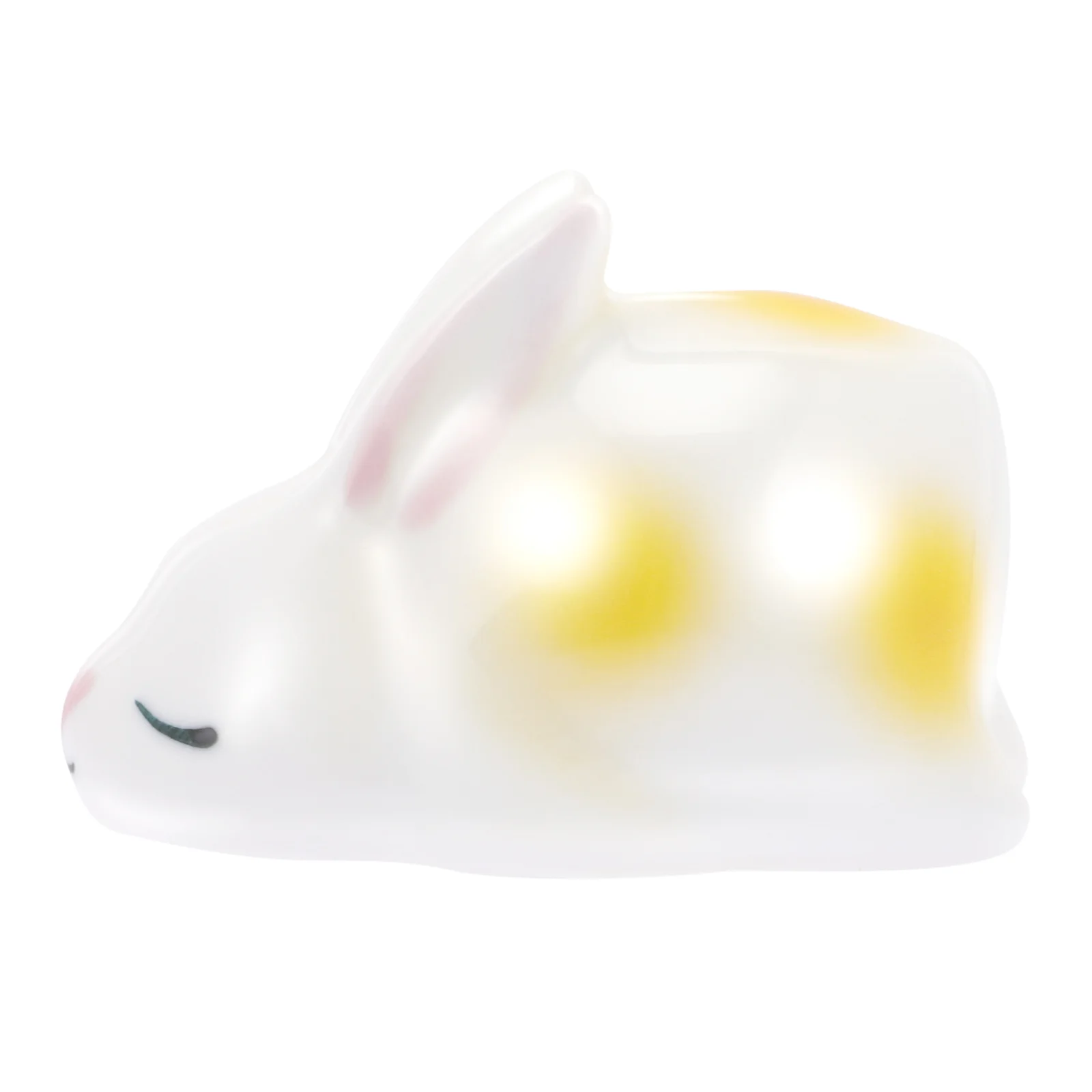 Ceramic Rabbit Desktop Ornament Modern Lovely Ceramic Craft Rabbit Statue