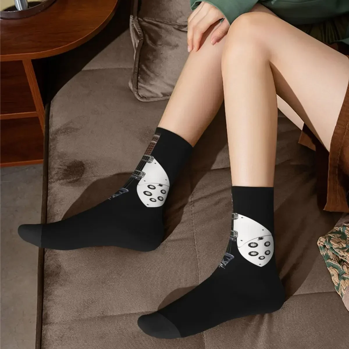 Носки Rickenbacker Style Guitar Digital Illustration мужские