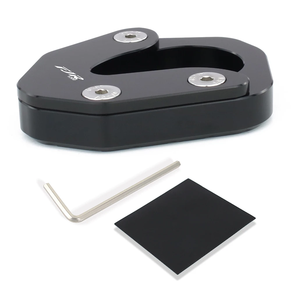 

Подходит для Yamaha FJR1300 2003-2024 FJR 1300, подставка для обуви, боковая подставка, увеличитель, удлинитель для мотоцикла, боковая подставка, накладка, пластина