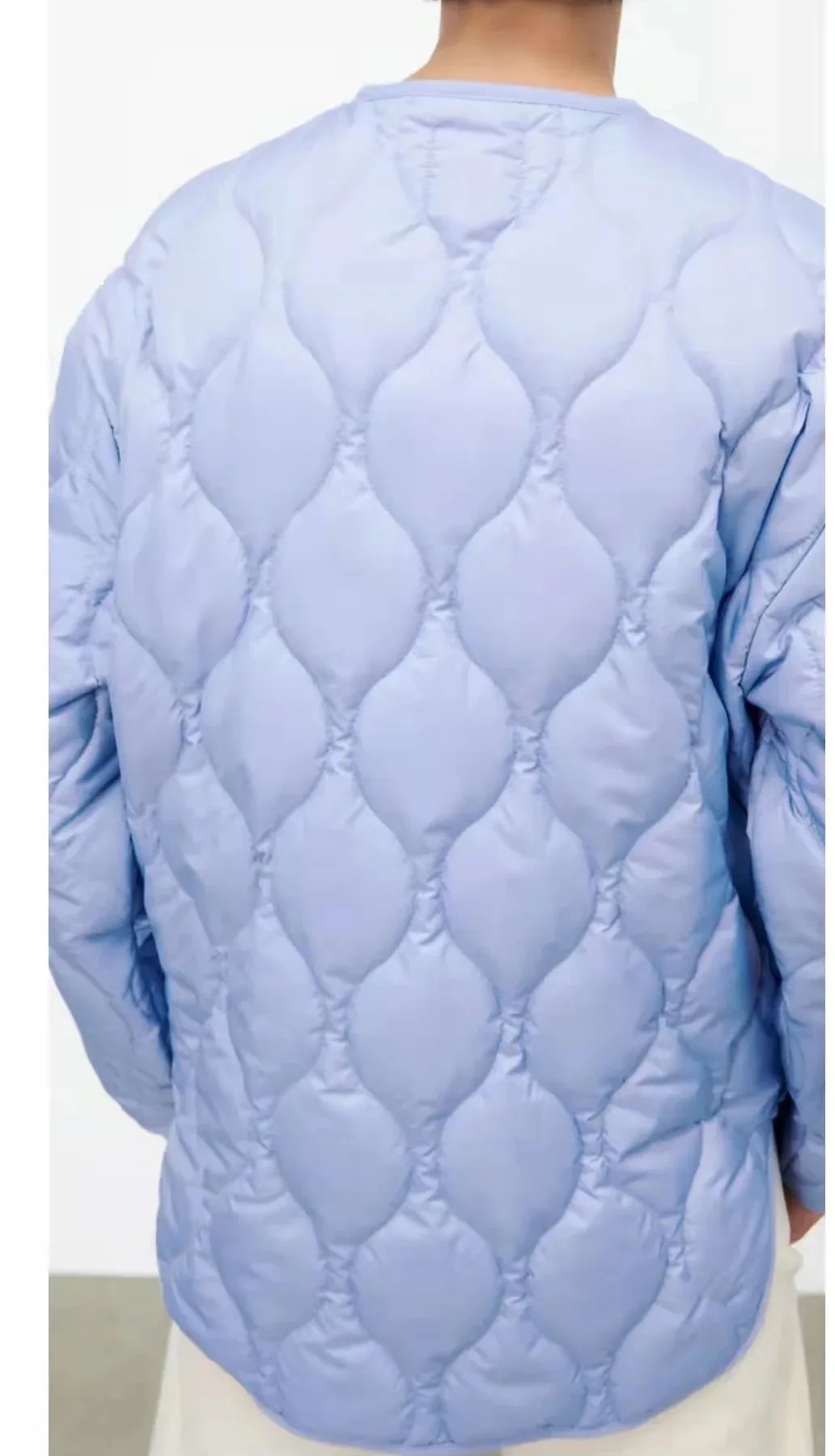 Women's Autumn and Winter Morandi Color Cotton Clothing Loose Thin Cotton Jacket 2022 Women's Clothing