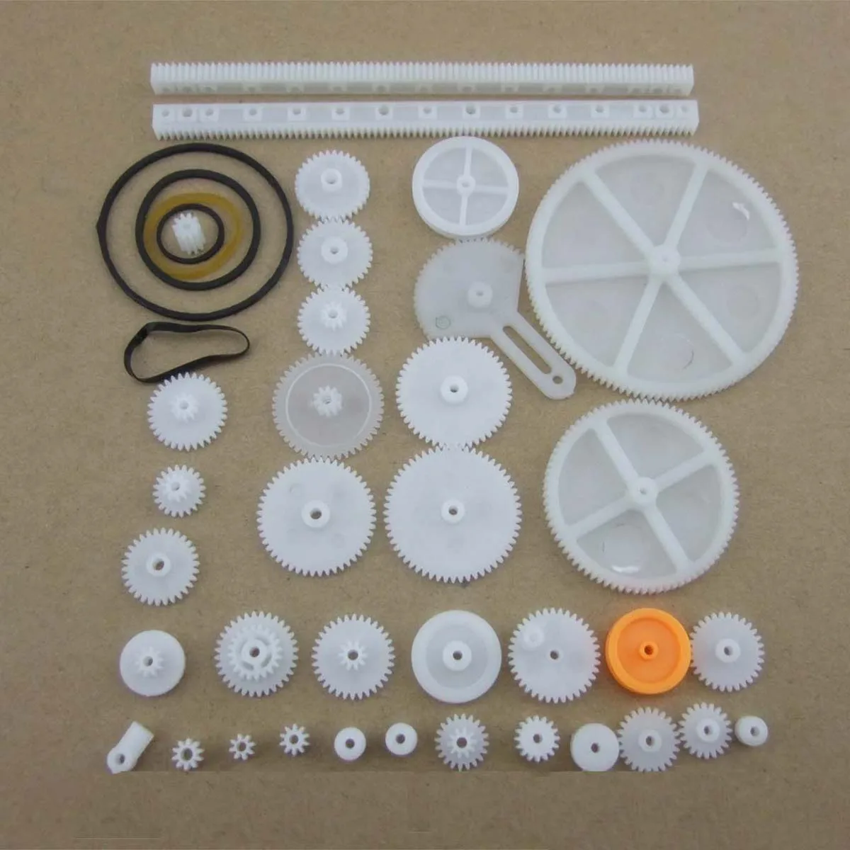 1 упаковка пластиковые шестерни для игрушек 34 вида