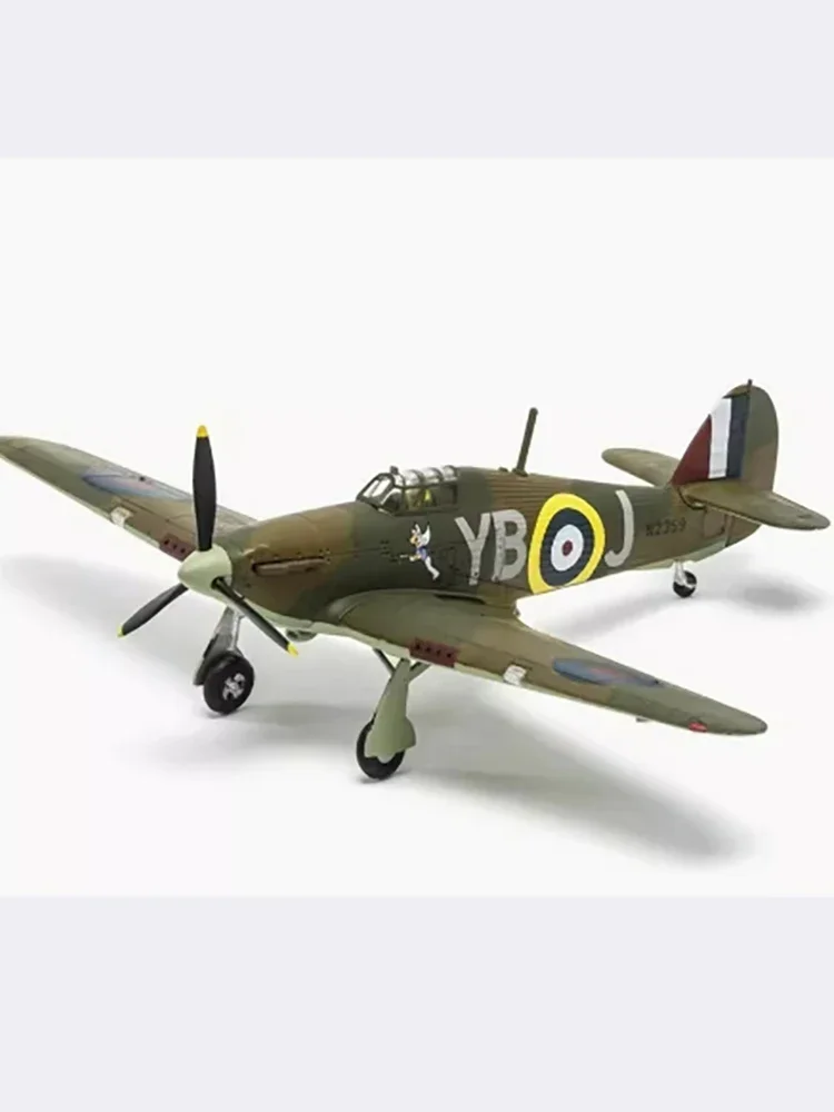 wa odlew w skali 1:72 Hurricane myśliwiec gotowy model symulacyjny samolotu kolekcja statycznych dekoracji pamiątkowe prezenty dla dorosłych