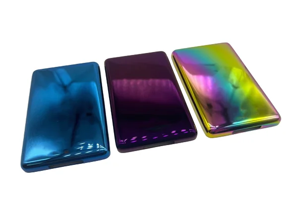 

blue purple colorful colors metal back housing case cover for iPod 5th video 30gb 6th 7th classic 80gb 120gb Thin 160gb