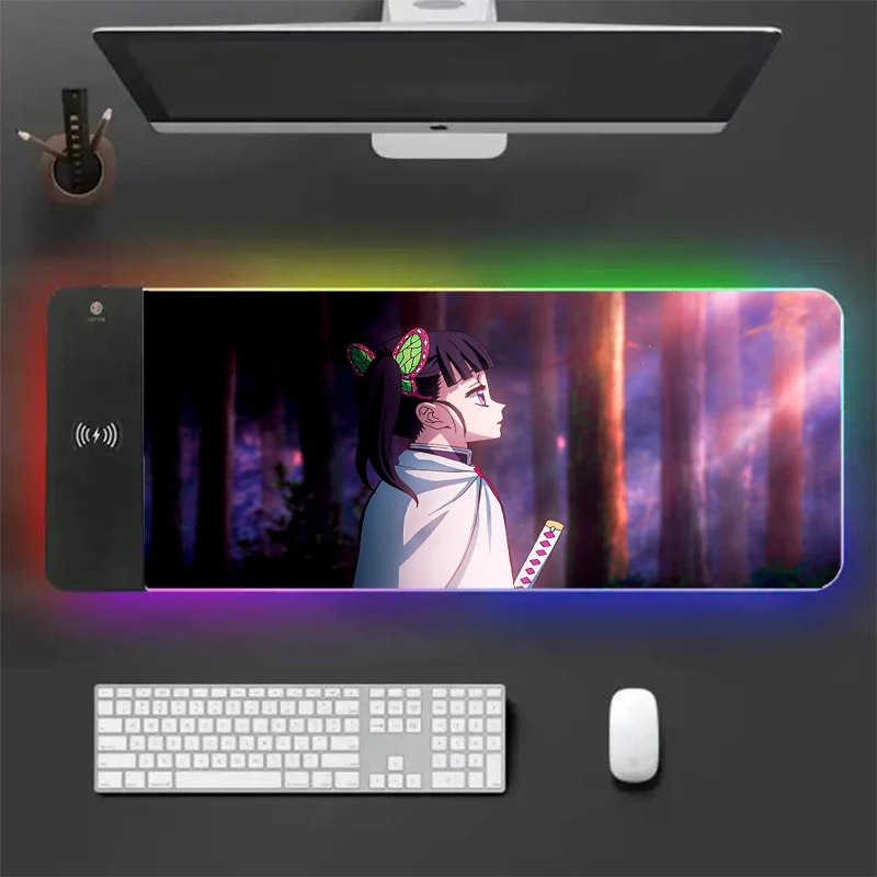 

Memo Pads for Girls Rgb Mouse Pad Cute Desk Accessories Mousepad Gamer Rgb Smiled Mat Keyboard Gaming Led Xxl Chair Mice Office