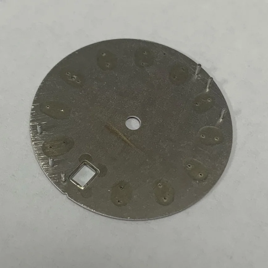 Watch Accessories Watch Dial 28.5mm Green Blue Black White Mechanical GS Dial No Luminous Suitable for NH35/NH36 Movement