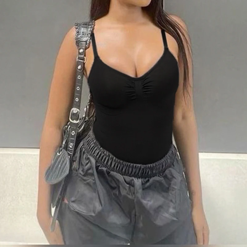 Cuteandpsycho женское сексуальное облегающее боди из смеси полиэстера и спандекса