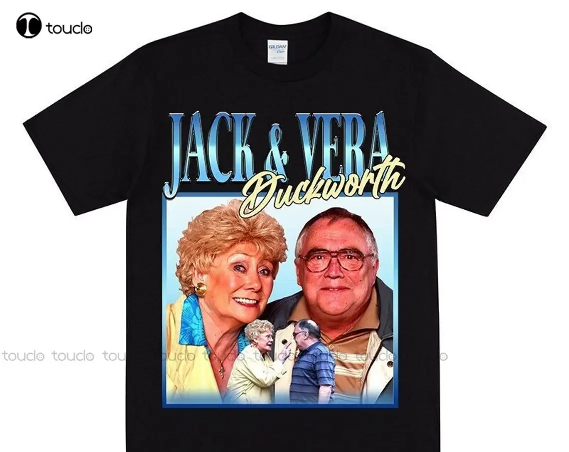 Jack &amp Vera Duckworth T-Shirt For Corrie Fans Coronation Street T Shirt 90S Style Trend Ideas British Humour Theme Xs-5Xl