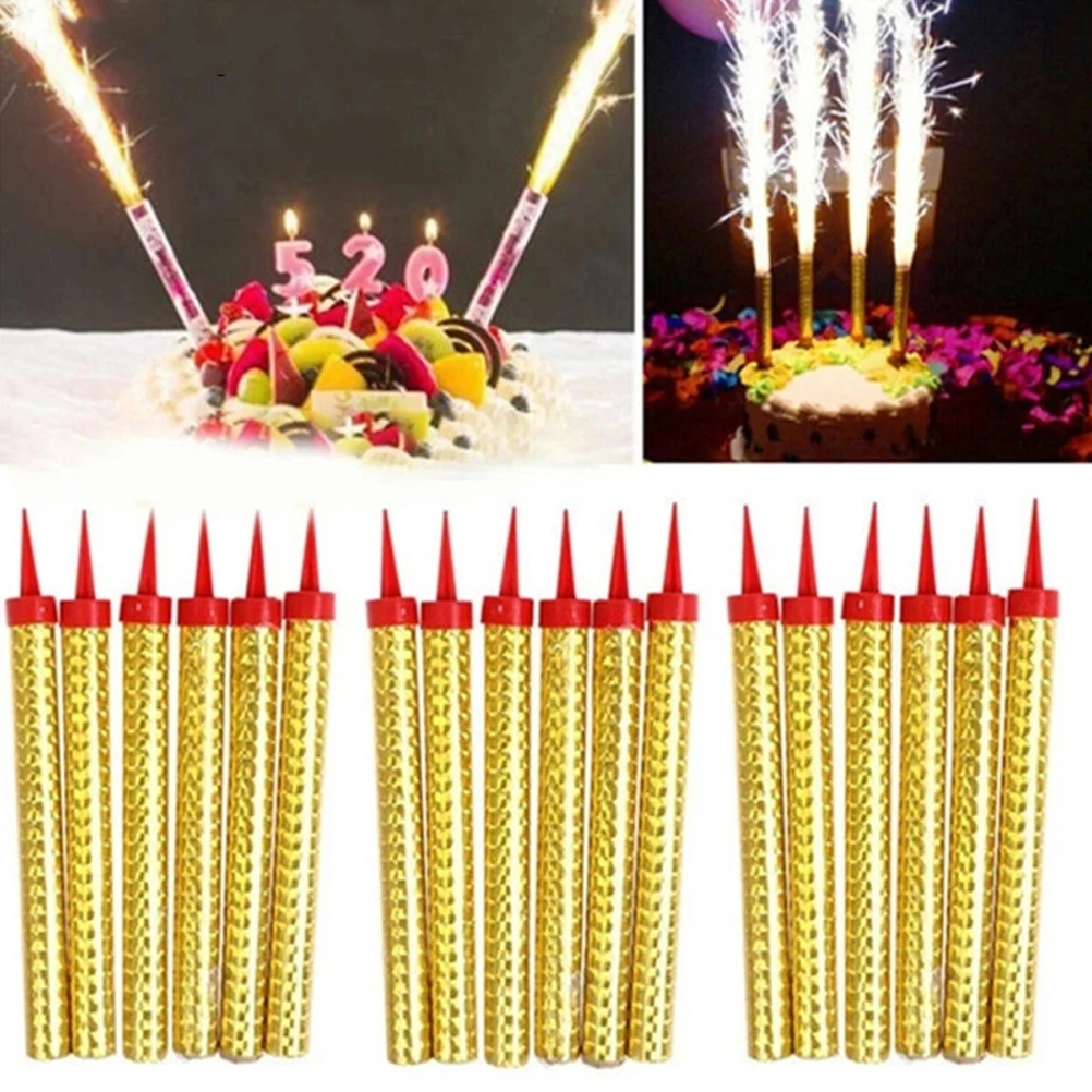 6/12pcs Cake Candles Ornament Birthday Cake Candles Cake Decorations Party Favors Party Gathering Home Holiday Decorations