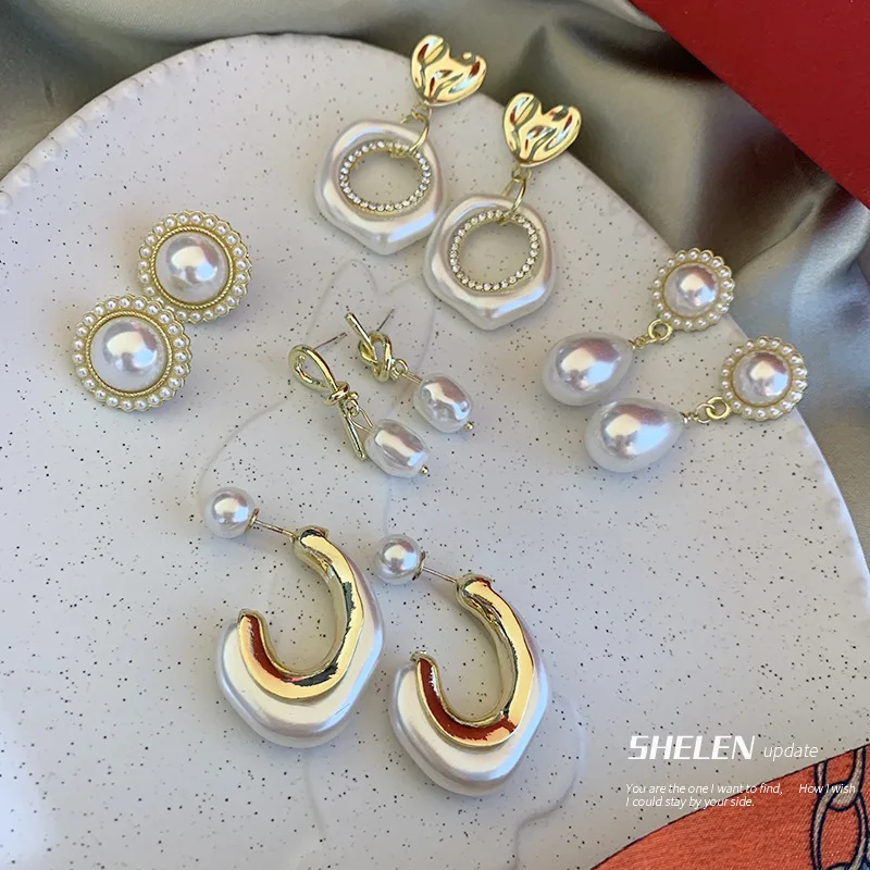 

Корейские новые модные золотистые и Серебристые серьги-гвоздики с кристаллами для женщин, элегантные милые украшения, оптовая продажа