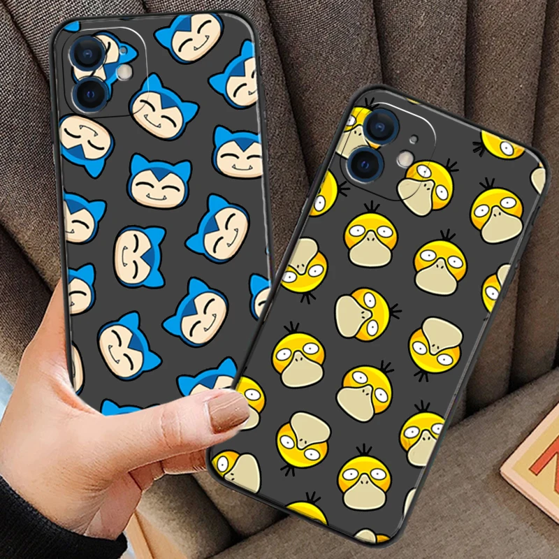 

Pokemon Pikachu Cute Phone Cases For iPhone 11 12 Pro MAX 6S 7 8 Plus XS MAX 12 13 Mini X XR SE 2020 Soft TPU Back Cover