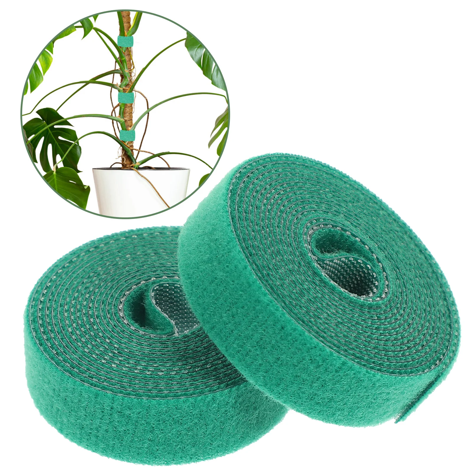 

Hook Loop Garden Tie Tape Green Plants Fixing Gardening Tree Binding Ties