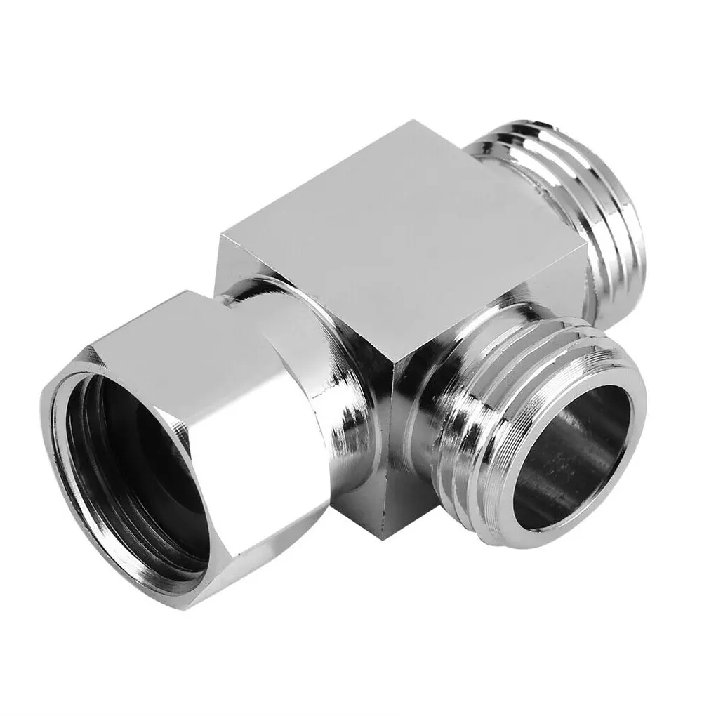 

Diverter Valve 3-way Sink Splitter No Burrs Handy Installation Home Supplies