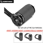 4-полюсный бесщеточный двигатель HobbyWing EZRUN SL 4985-1650KV5687-1100KV56113-800KV 3-8S для радиоуправляемых автомобилей 15 16 17