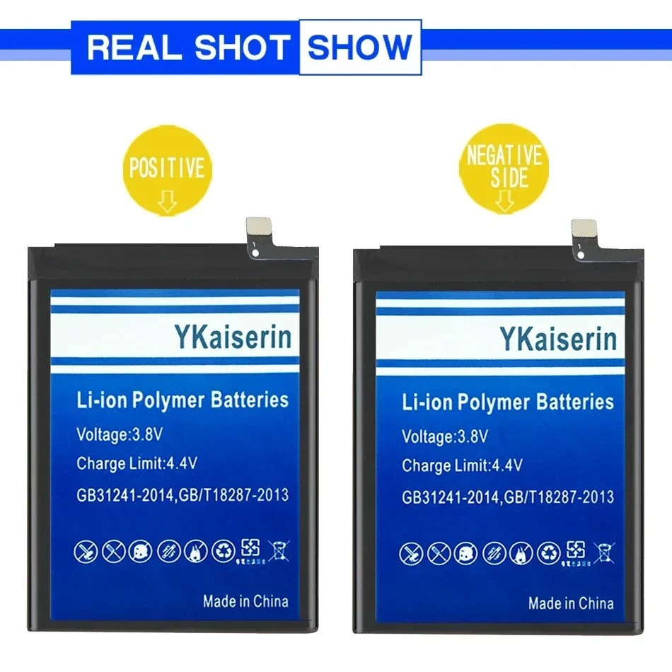 YKaiserin BLP813 Аккумулятор для One Plus Oneplus 1 + Nord N100 BE2011BE2012 BE20151 A0001 2 3 3T 5/5T 6 8 Pro 1+8 A8000 Bateria