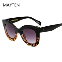 classic cat eye sunglasses women vintage oversized gradient sunglasses shades female luxury designer uv400 sunglass