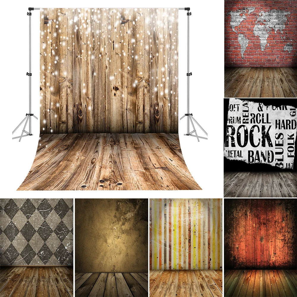 

Wood Board Texture Glitter Dot Photography Background Newborn Children Photocall Backdrop Props For Photo Studio Photophone
