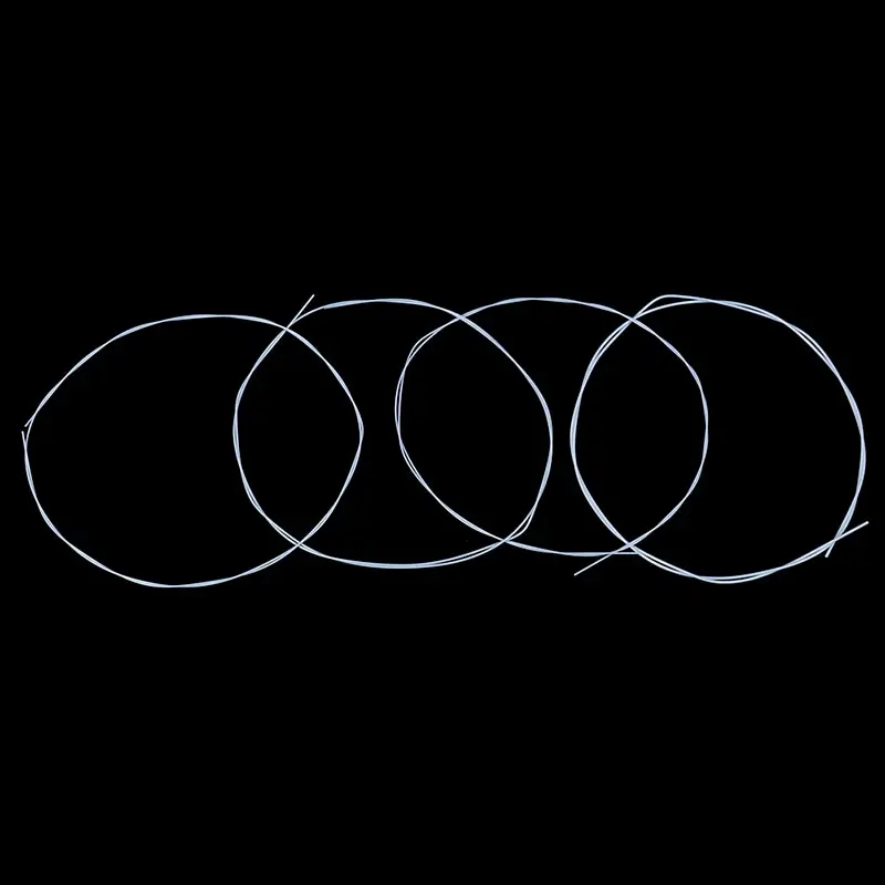 

8Pcs/2Set White Durable Nylon Ukulele Strings Replacement Part for 21 inch 23 inch 26 inch Stringed Instrument